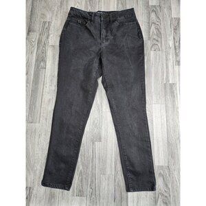 (3/$35) Time and Tru Jeans Womens 14 Black High Rise Skinny Stretch Denim Pants